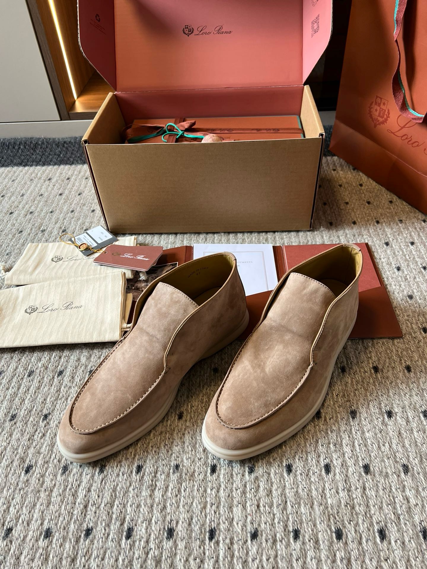 Loro Piana Open Walk Chukka Boots