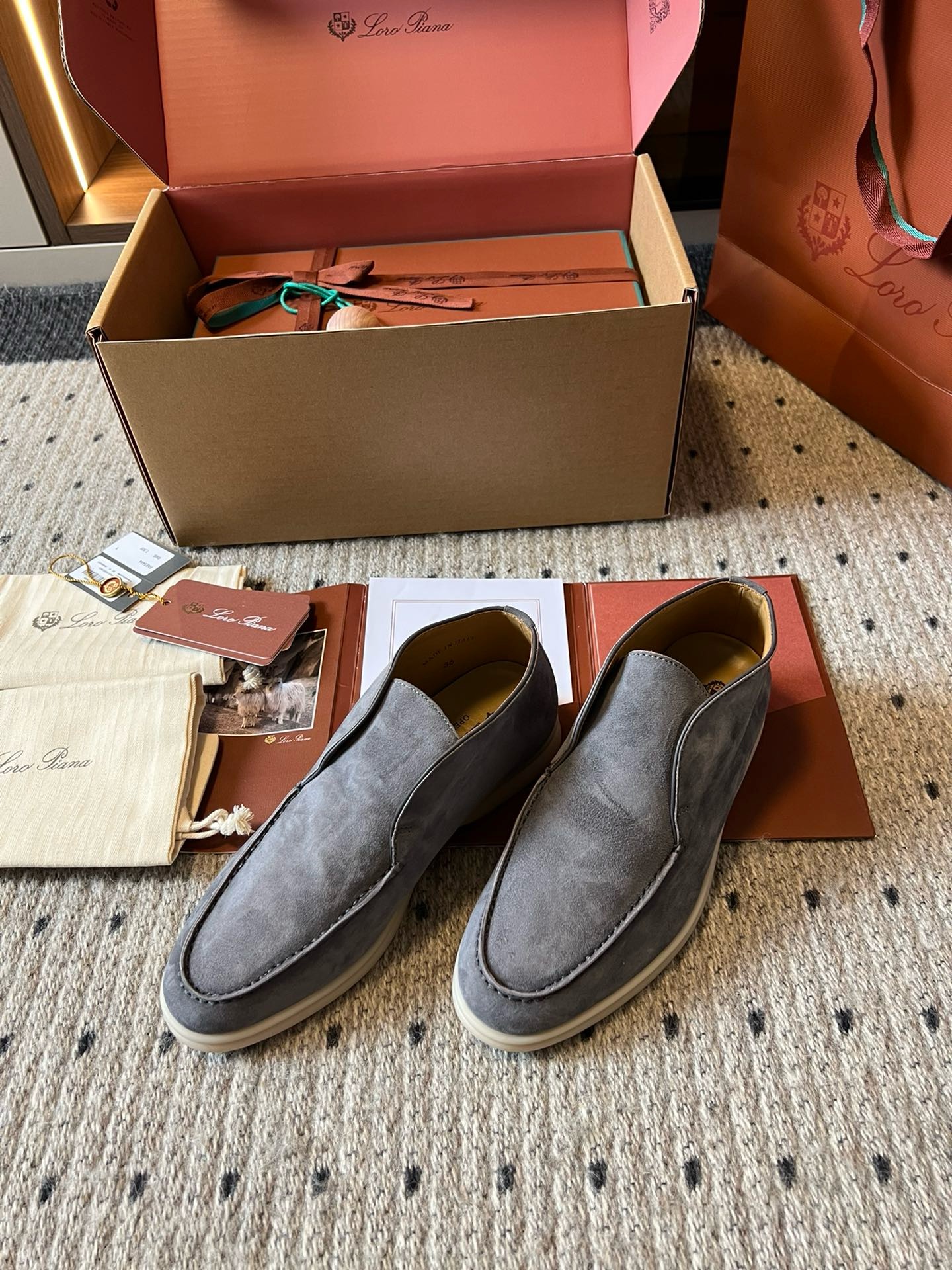 Loro Piana Open Walk Chukka Boots