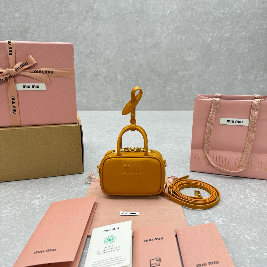 Miu Miu Leather Micro Bag