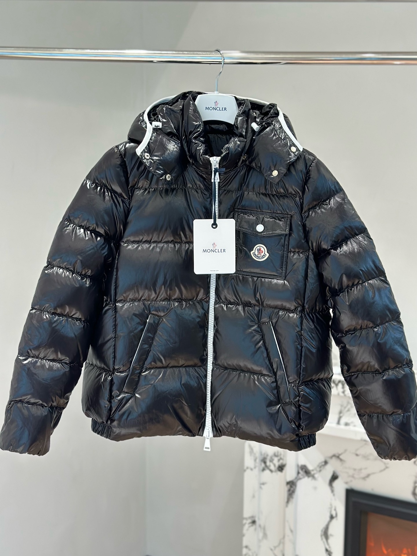 Moncler Andro Short Down Jacket