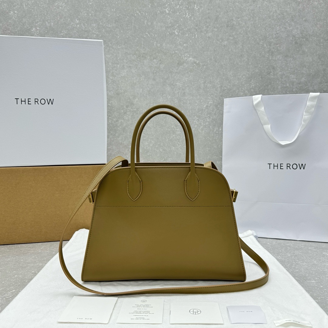 The Row Soft Margaux 12 Bag in Leather