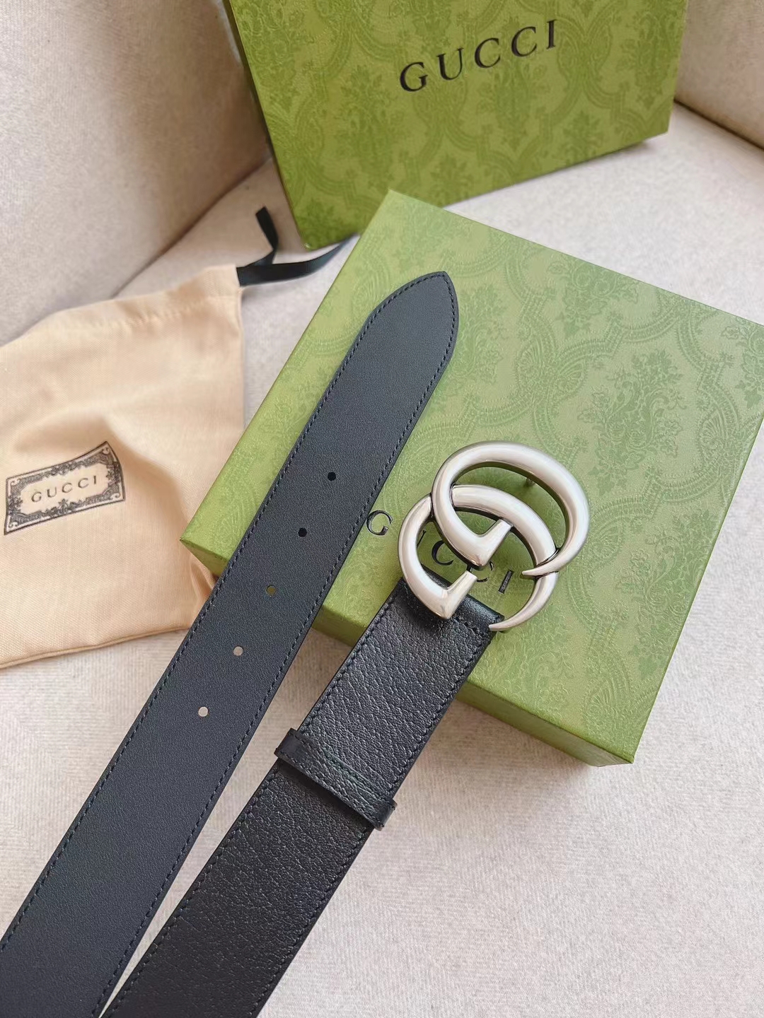 Gucci GG Marmont Wide Belt Gucci GG Marmont Wide Belt