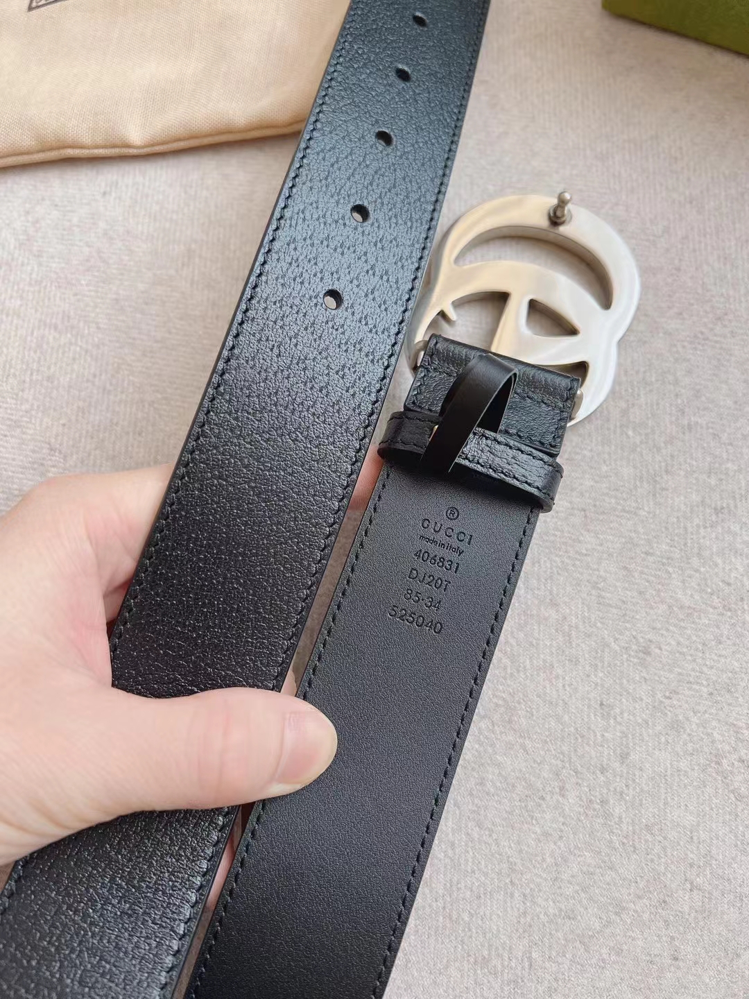 Gucci GG Marmont Wide Belt Gucci GG Marmont Wide Belt