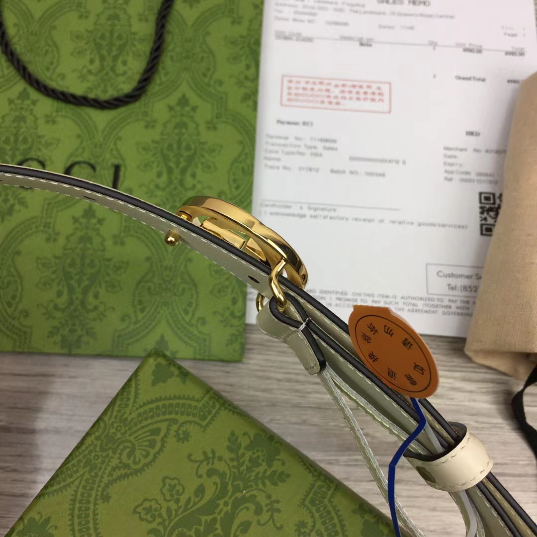 Gucci Belt With Interlocking G Buckle Gucci Belt With Interlocking G Buckle