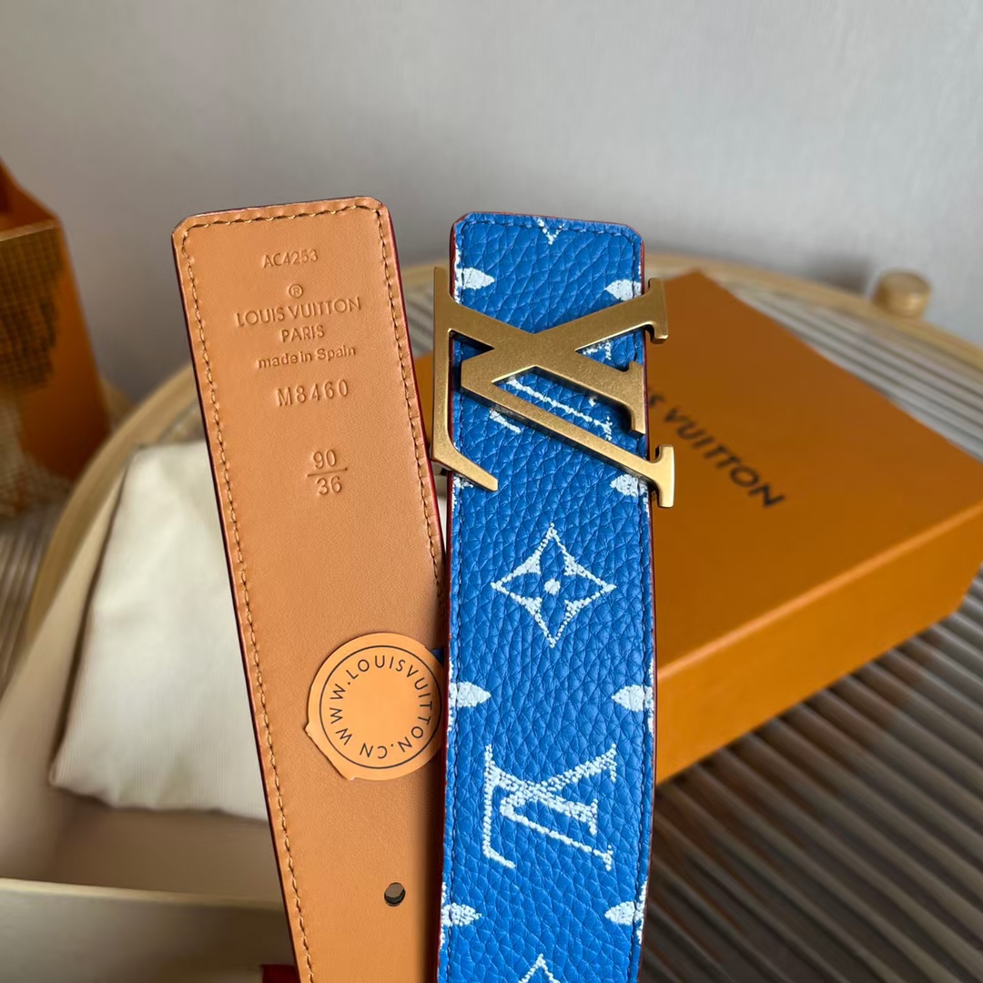 LV Initiales 40mm Reversible Belt LV Initiales 40mm Reversible Belt