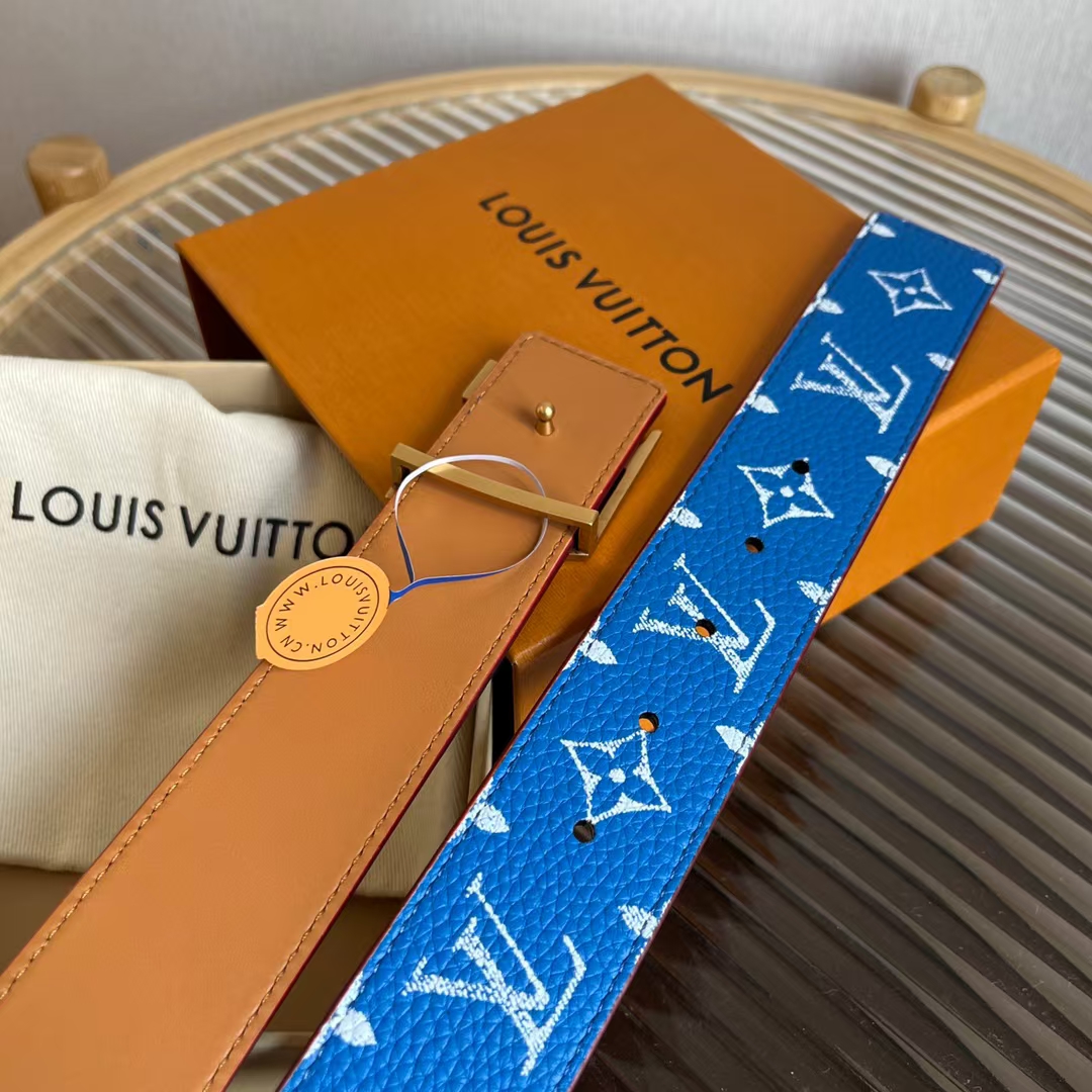 LV Initiales 40mm Reversible Belt LV Initiales 40mm Reversible Belt