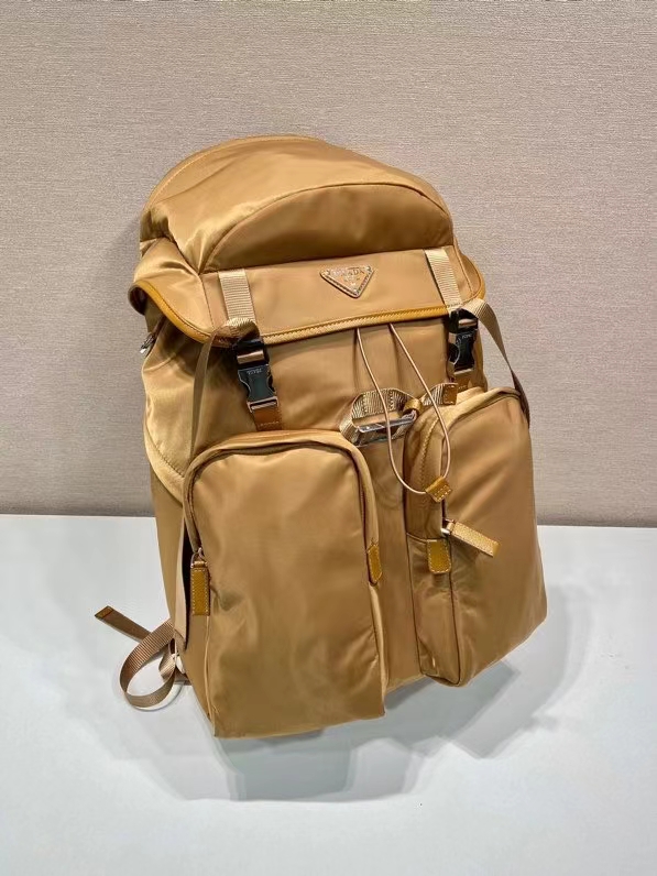 Prada Re-Nylon and Saffiano Leather Backpack