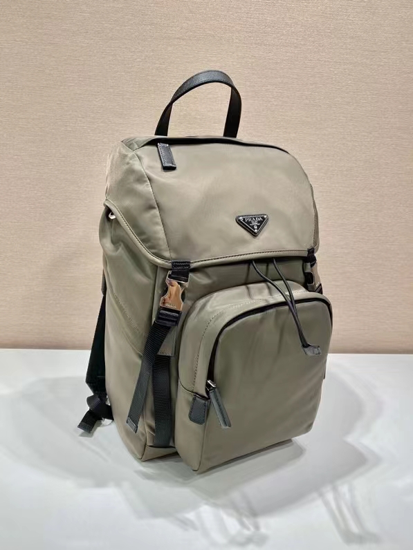 Prada Re-Nylon and Saffiano Leather Backpack