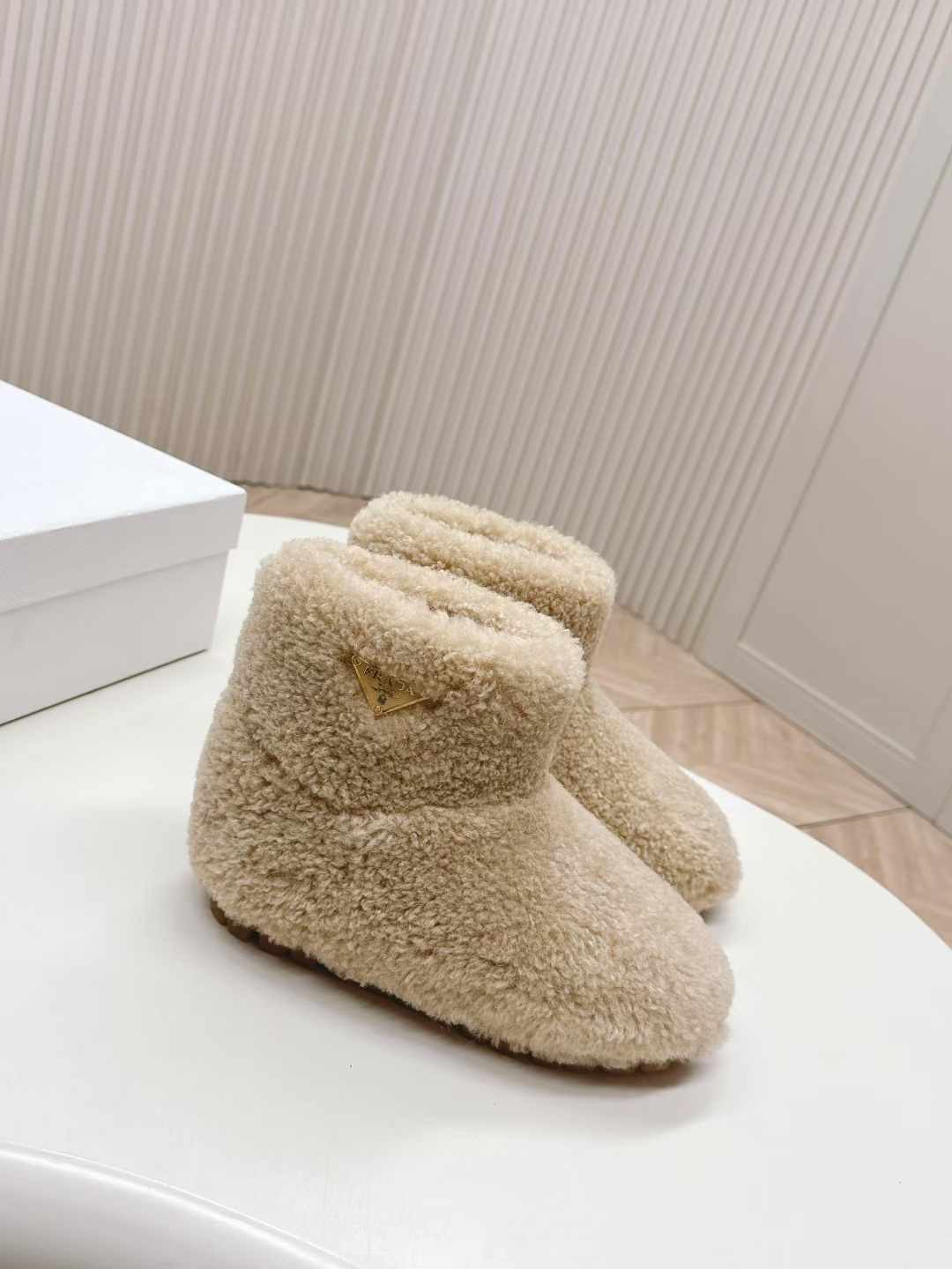 Prada Shearling Boots