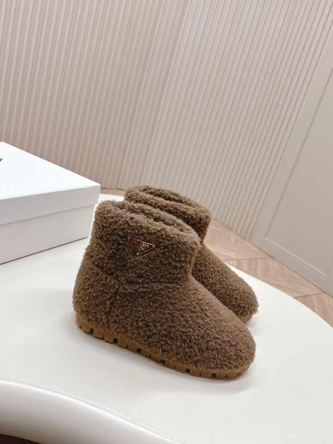 Prada Shearling Boots