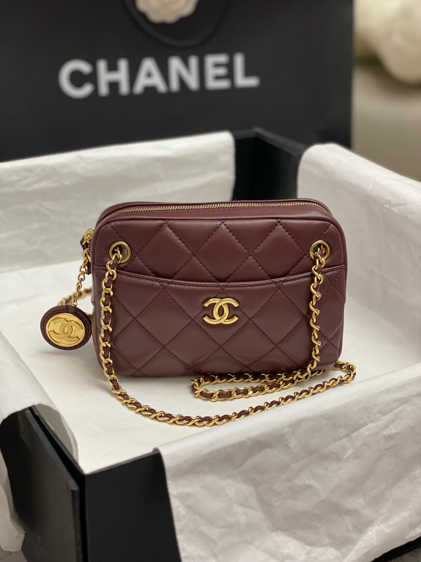Prada Re-Nylon and Leather Shoulder Bag