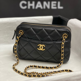Prada Re-Nylon and Leather Shoulder Bag