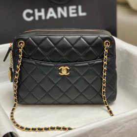 Prada Re-Nylon and Leather Shoulder Bag
