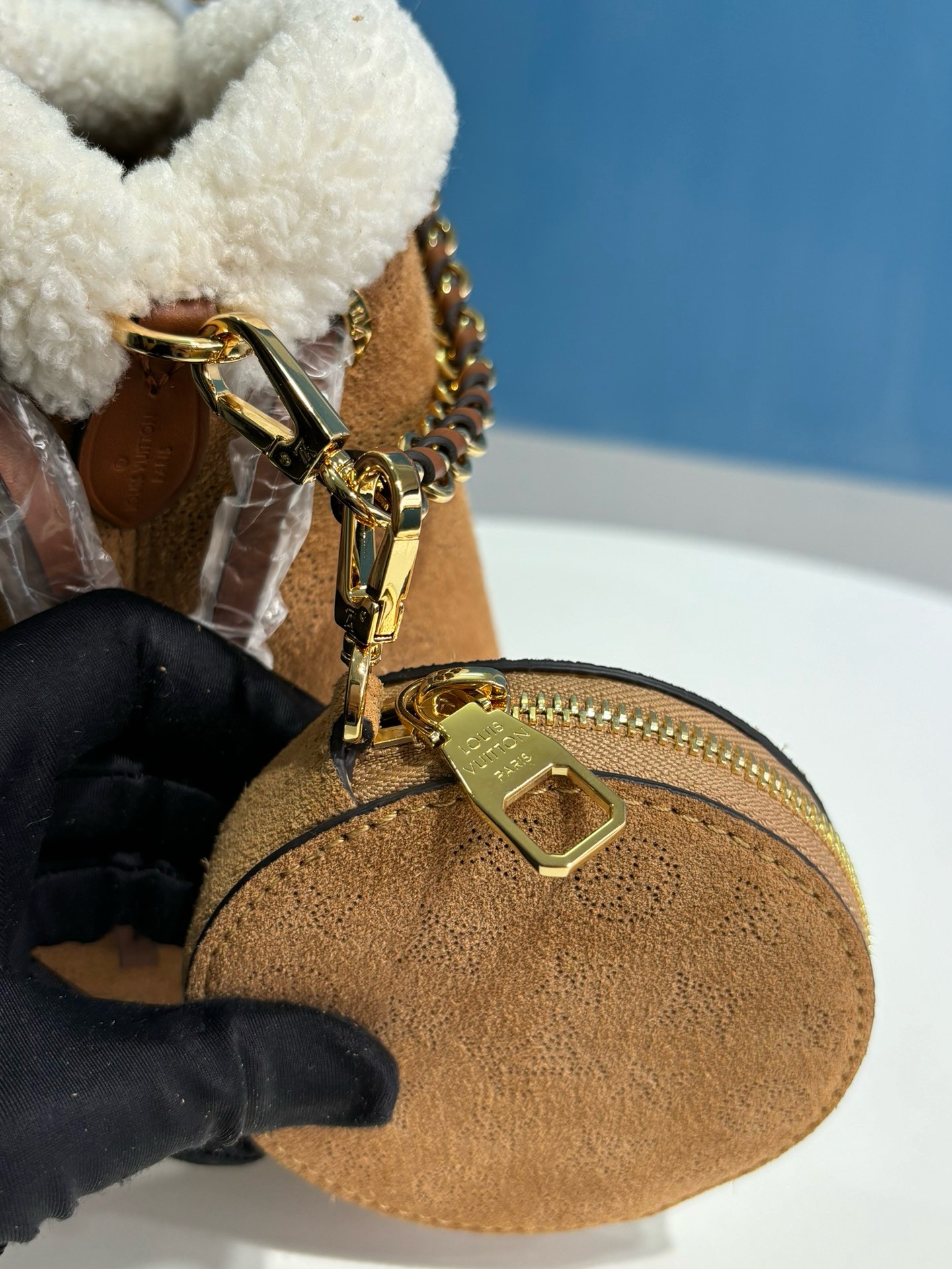 Goyard St. Louis PM Pearly Blue Goyard St. Louis PM Pearly Blue