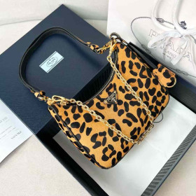 Prada Re-Edition Leopard Print Mini Bag Prada Re-Edition Leopard Print Mini Bag