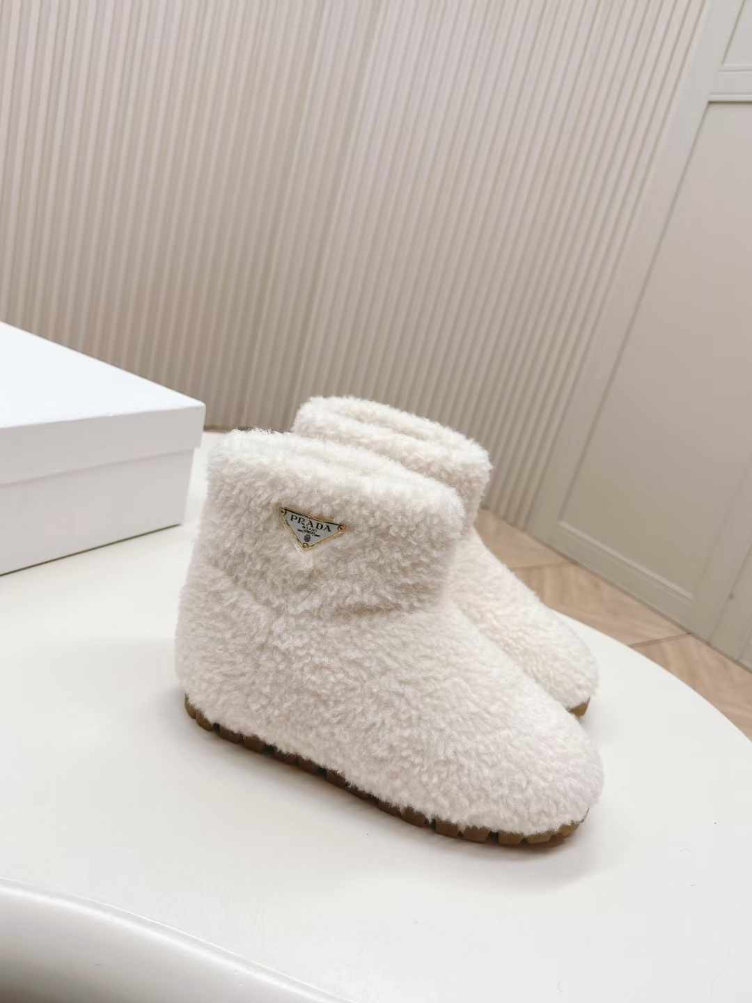 Prada Shearling Boots
