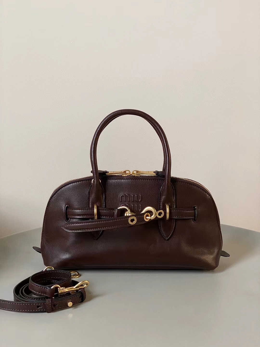Miu Miu Aventure Top-Handle Bag