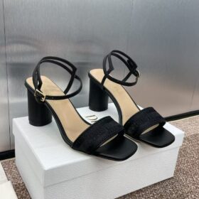 Dior Dway 80 Embroidered Heels