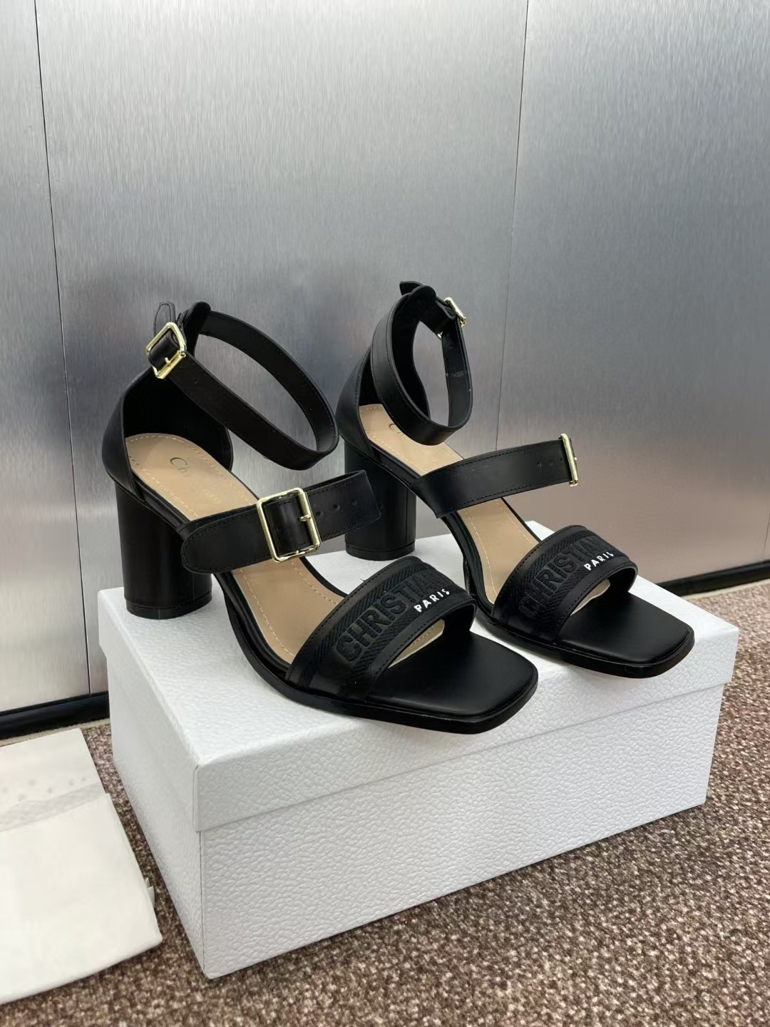 Dior Dway Embroidered Heels