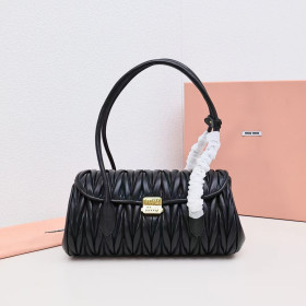 Miu Miu Matelassé Nappa Leather Shoulder Bag