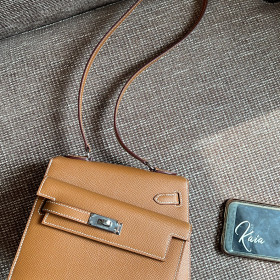 Hermès Kelly 20 Désordre Gold Epsom PHW Hermès Kelly 20 Désordre Gold Epsom PHW