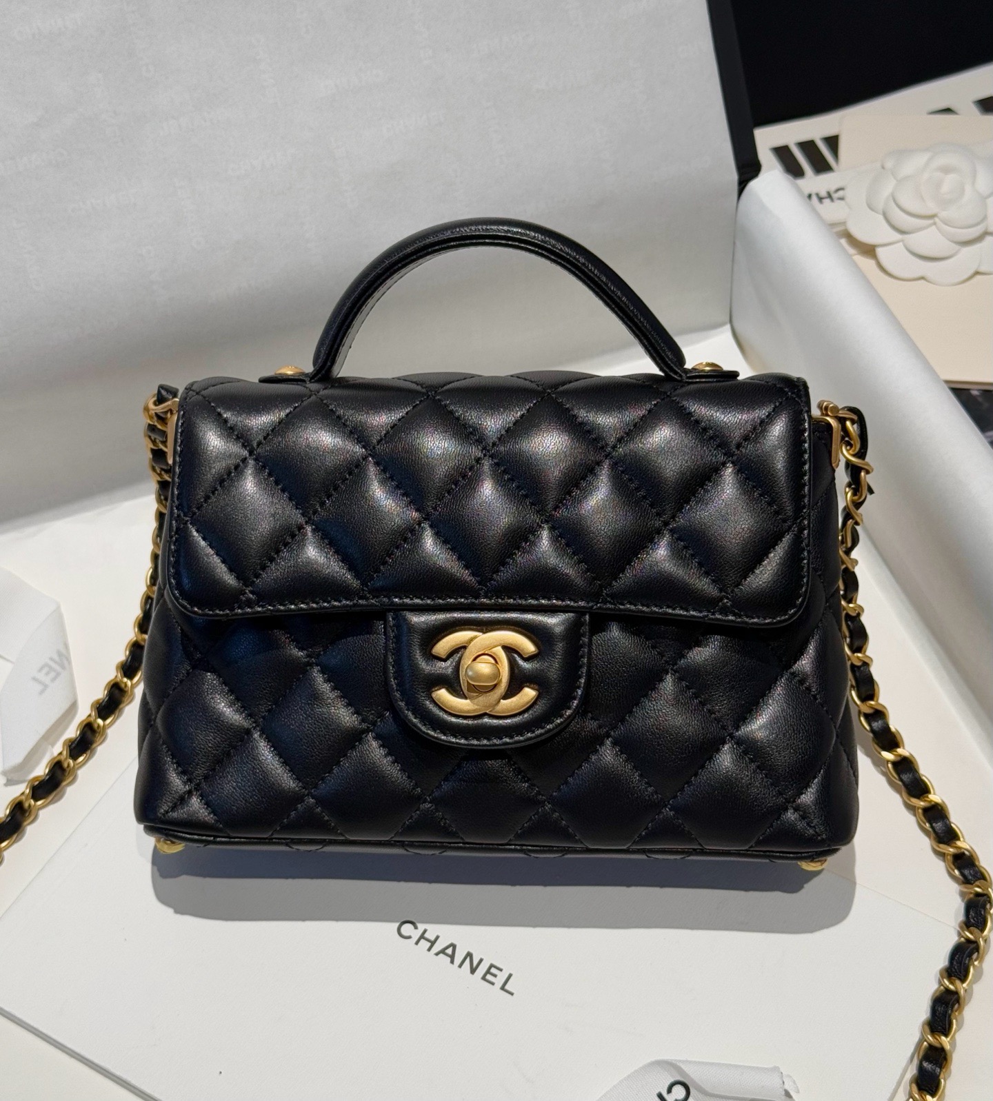 Dior Small Jolie Tweed Bag