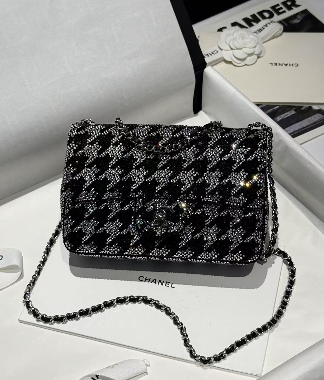 Chanel Mini Crystal Flap Bag