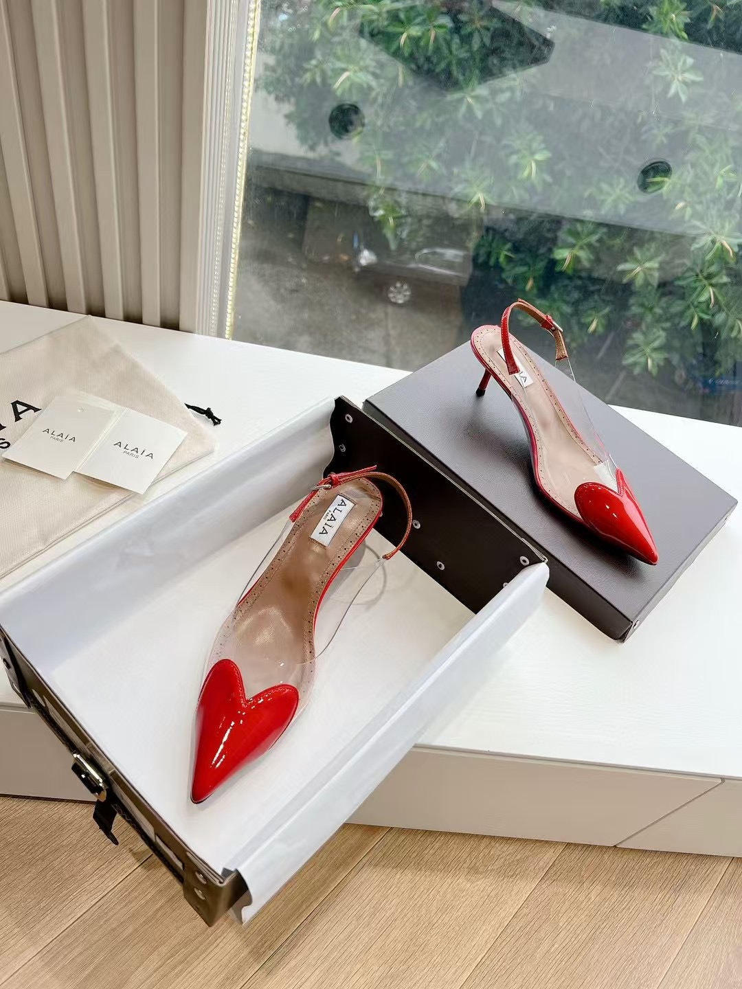 Alaia Le Couer Slingback Heel