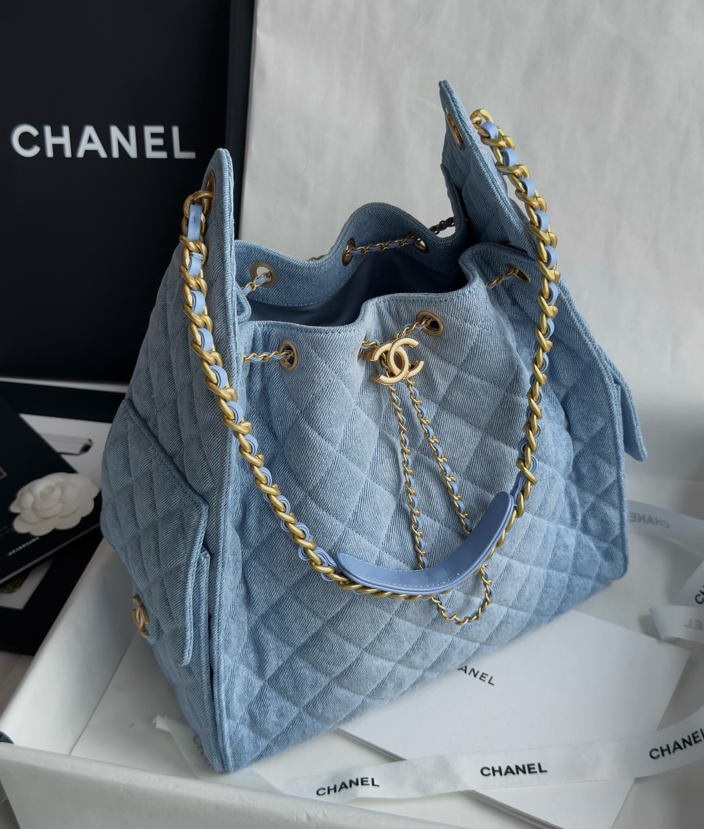 Chanel Long Vanity With Chain
