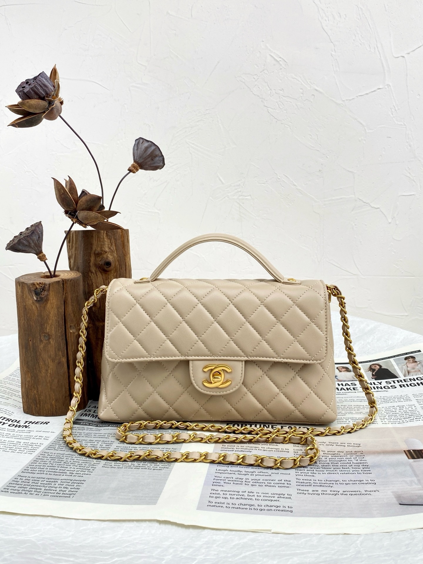 Chanel Medium Bag With Top Handle