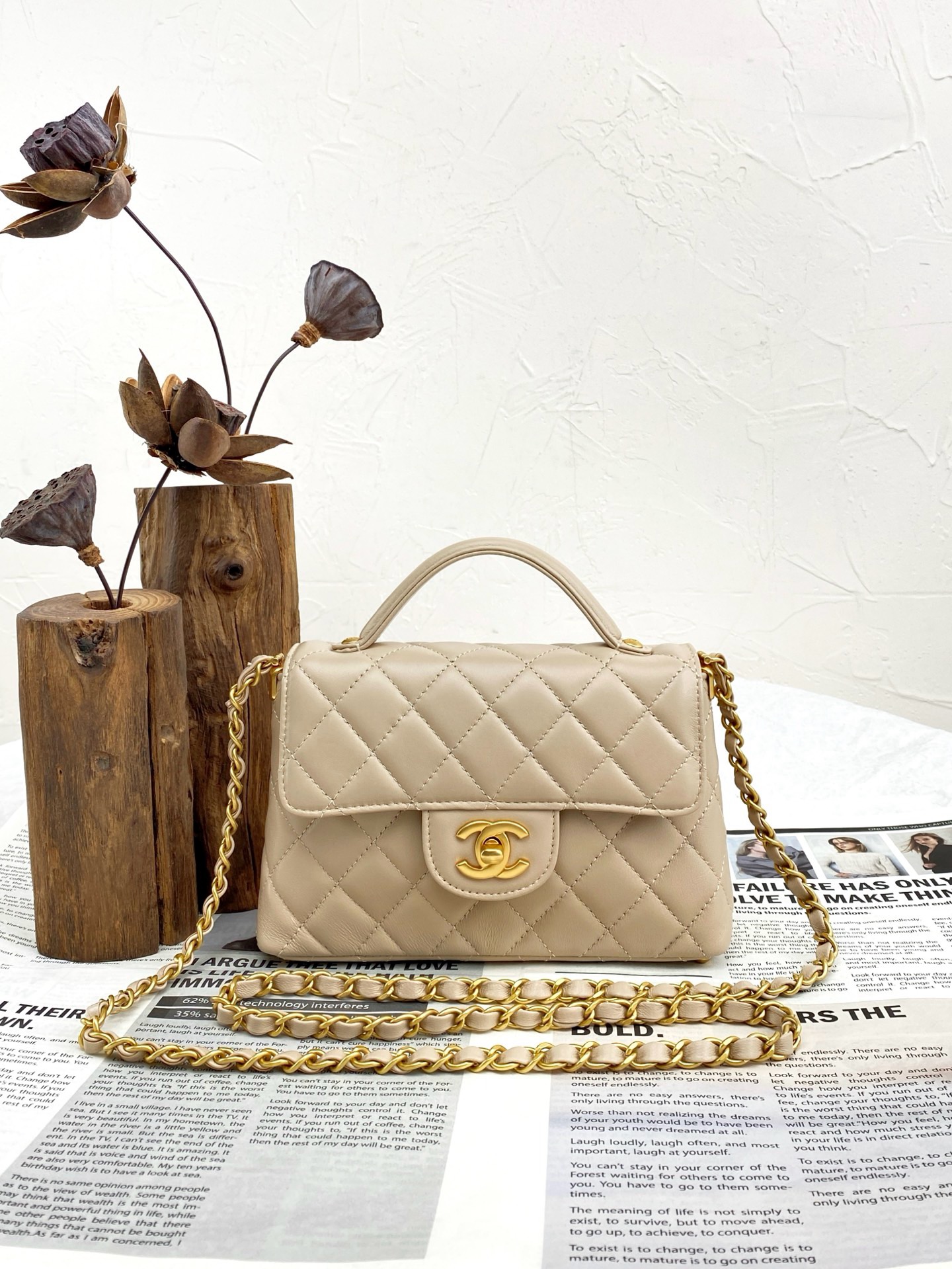 Chanel Small Bag With Top Handle