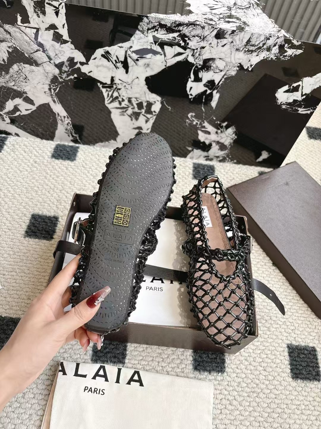 Valentino VLogo Raffia Sandals Valentino VLogo Raffia Sandals