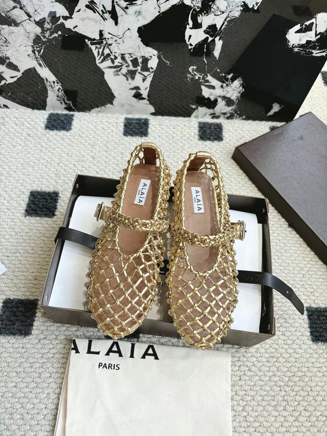 Valentino VLogo Raffia Sandals