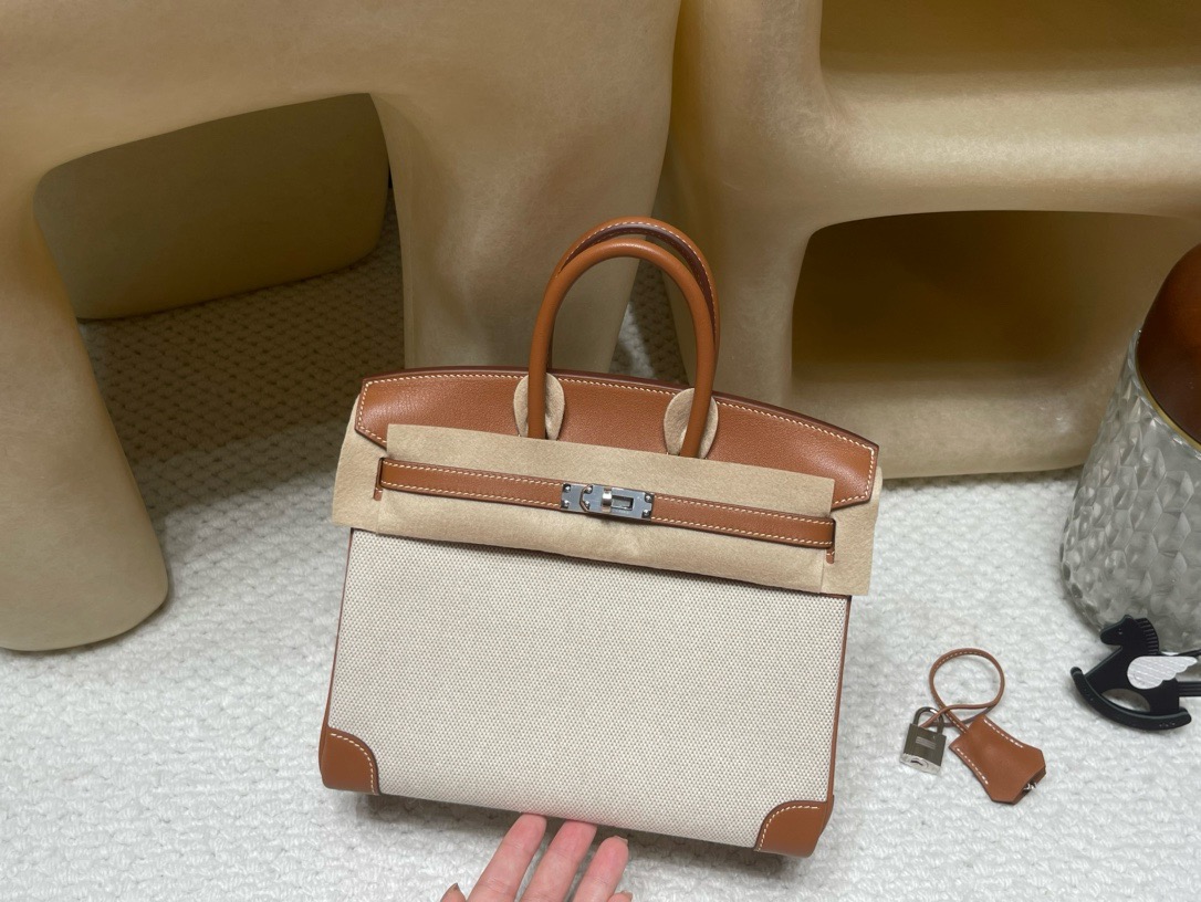 Celine Striped Couffin Panier Raffia Tote