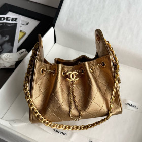 The Row India 10 Bag in Leather