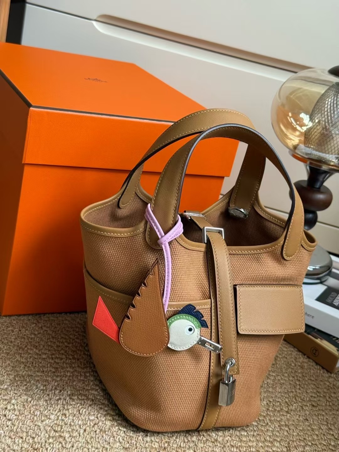 Hermès Picotin Cargo 18 Orange