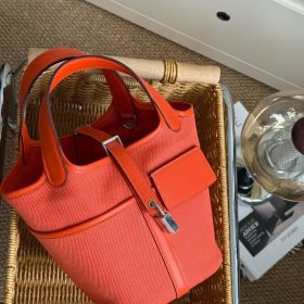 Hermès Picotin Cargo 18 Orange