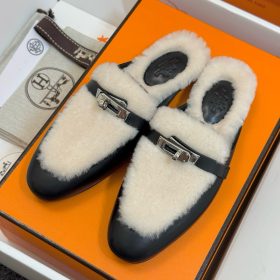 Hermes Oz Mule Shearling Hermes Oz Mule Shearling