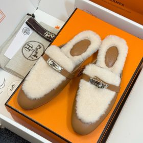 Hermes Oz Mule Shearling Hermes Oz Mule Shearling