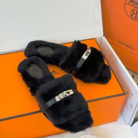 Hermes Oz Mule Shearling Hermes Oz Mule Shearling