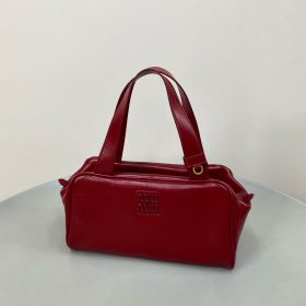 Miu Miu Leather Top Handle Bag