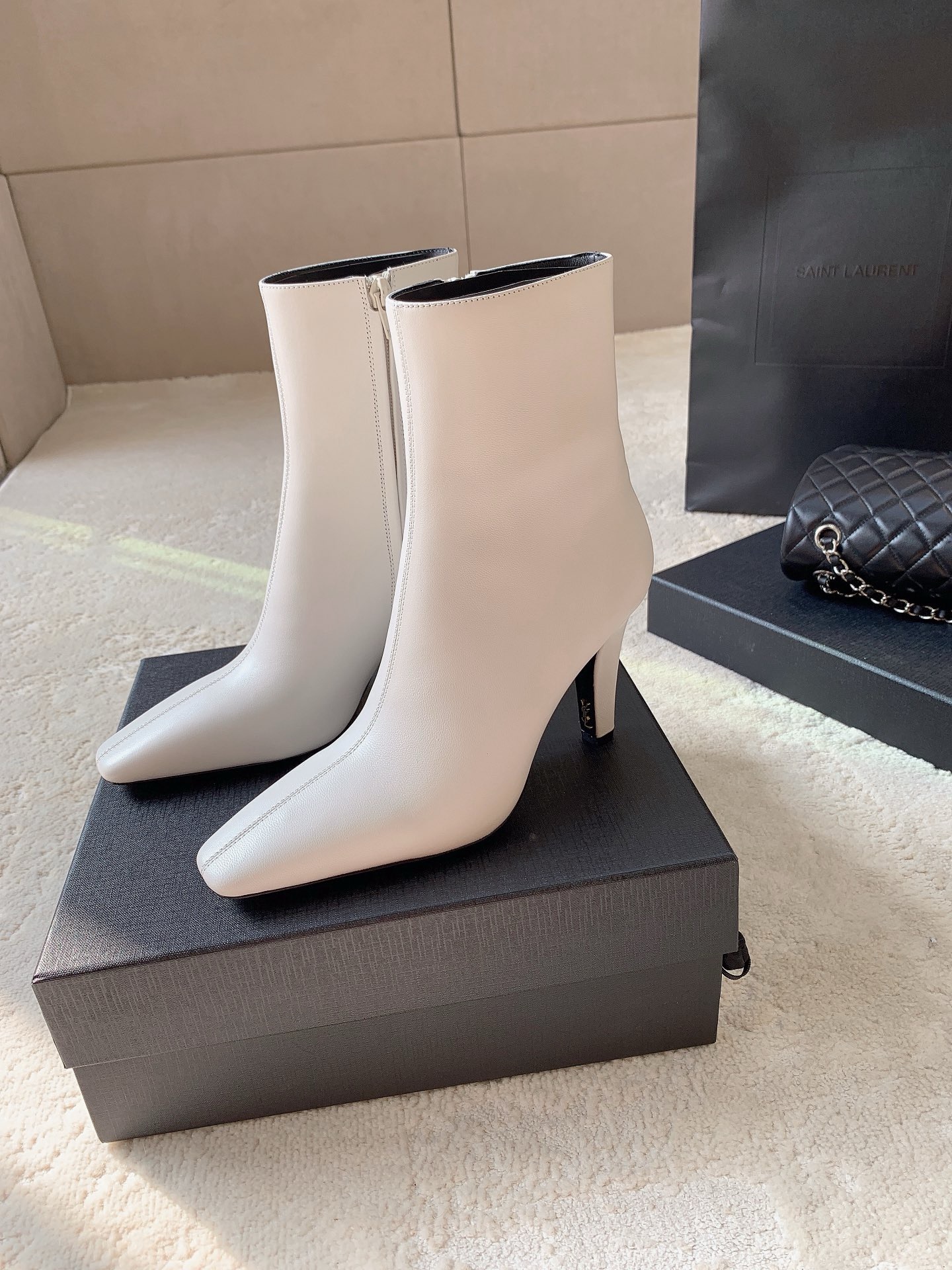 YSL Jill Ankle Booties