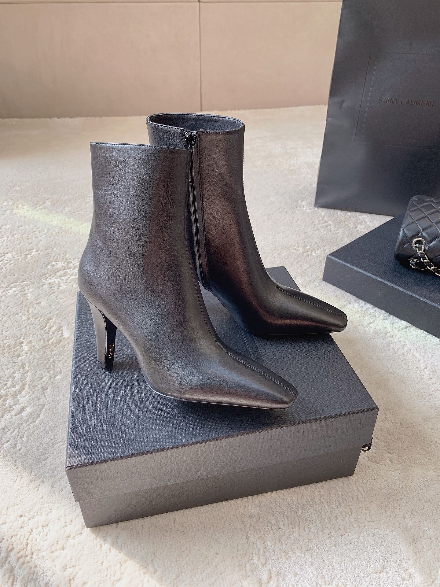 YSL Jill Ankle Booties