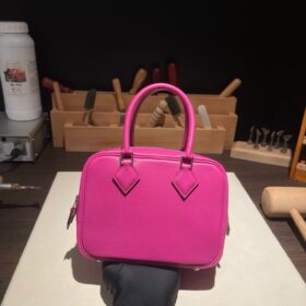 Hermès Plume Mini Chevre Rose Pourpre Hermès Plume Mini Chevre Rose Pourpre