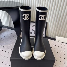 Chanel Rain Rubber Boots