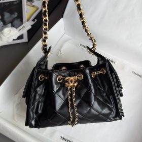 Chanel Large Flap Bag With Top Handle