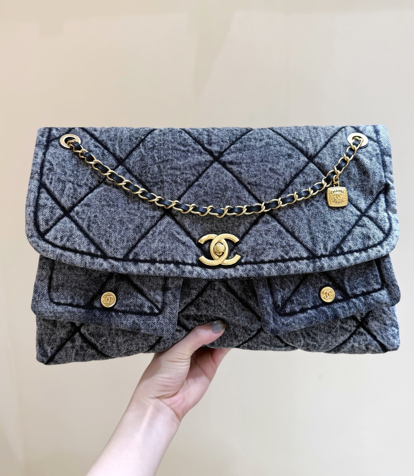 Chanel Maxi Shopping Bag With Flap