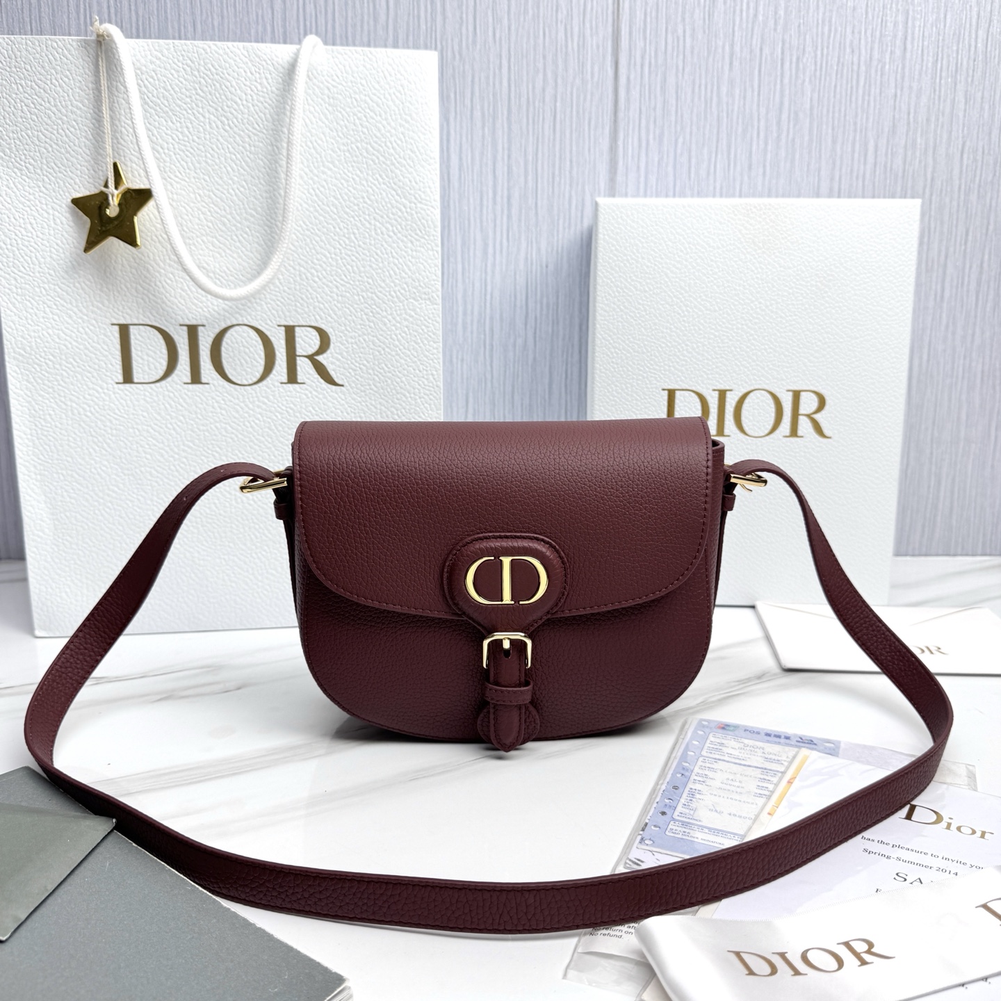 Dior Bobby Medium Box Calfskin
