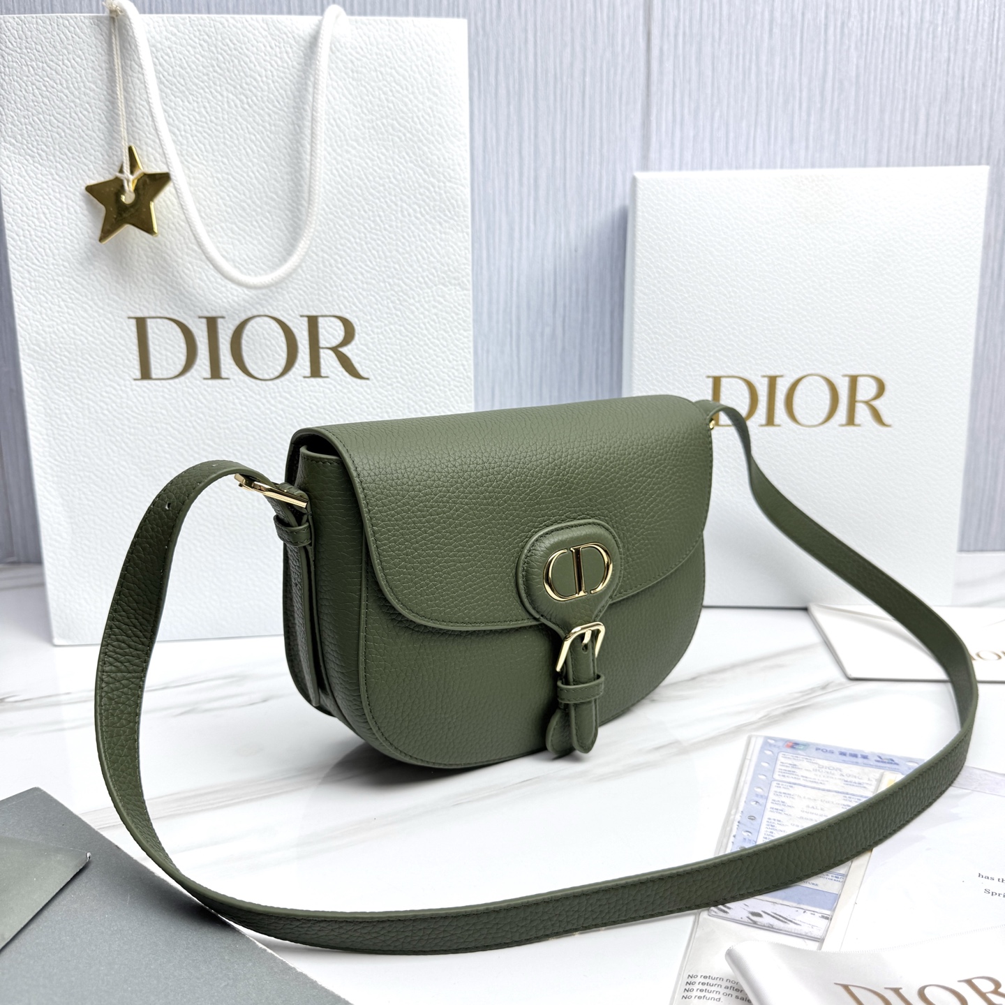 Dior Bobby Medium Box Calfskin Dior Bobby Medium Box Calfskin