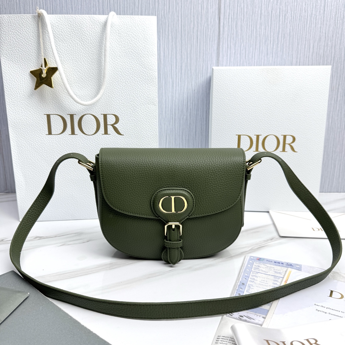 Dior Bobby Medium Box Calfskin